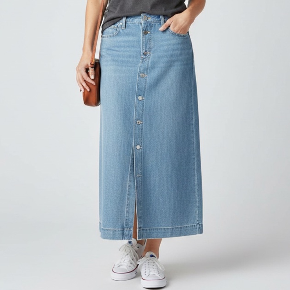 GAP Denim Maxi Skirt